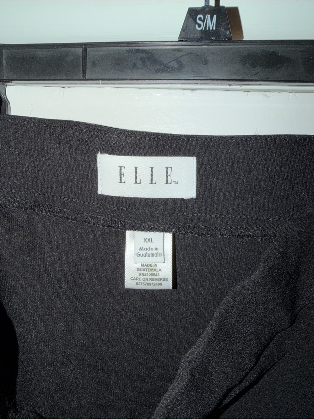 Elle Black Pull On Pencil Skirt — Women's Workwear - Picture 4 of 5